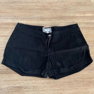 Cotton on black shorts size 10